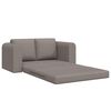 vidaXL Schlafsofa Taupe 148 x 71 x 83 cm Samt