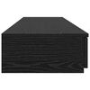 vidaXL Bettschubladen Schwarz Eichen-Optik 160 x 36,5 x 16,5 cm