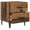 vidaXL Bettschrank 2 pcs Altholz 40 x 35 x 47,5 cm Holzwerkstoff