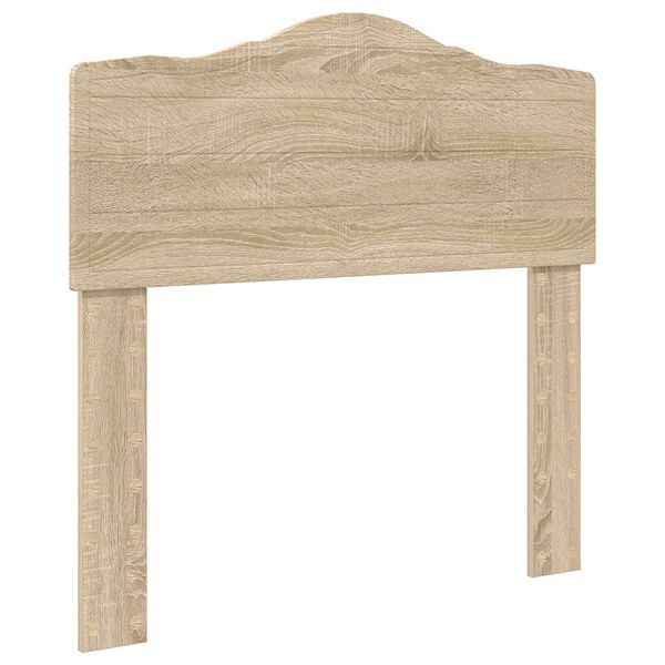 vidaXL Kopfteil Sonoma-Eiche 90 cm Holzwerkstoff