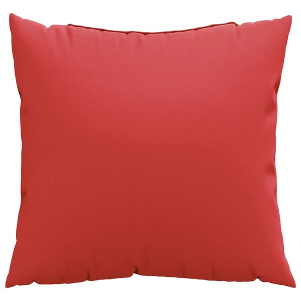 vidaXL Sofakissen 4 Stk. Rot 50x50 cm Stoff