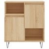 vidaXL Sideboards 3 Stk. Sonoma-Eiche Holzwerkstoff