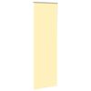 vidaXL Verdunkelungsrollo Gelb 65x210 cm Stoffbreite 60,7 cm Polyester