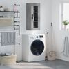 vidaXL Wandschrank Betongrau 34,5x34x90 cm