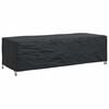 vidaXL M&ouml;belbezug Uni Schwarz 270 x 110 x 70 cm 210D
