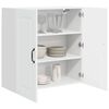 vidaXL K&uuml;chenschrank Kalmar Wei&szlig; 80 x 31 x 80 cm Holzwerkstoff