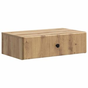 vidaXL Wandmontierter Beistelltisch Artisan-Eiche 59 x 34,5 x 17 cm