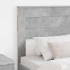 vidaXL Kopfteil mit Kopfteil Beton Grau 75 cm Holzwerkstoff