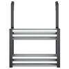 vidaXL Unterschrank-Organizer 34x12x26 cm Aluminium