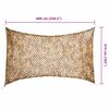 vidaXL Tarnnetz mit Aufbewahrungstasche 600x414 cm Sandfarbe
