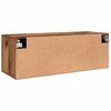 vidaXL Wandschrank Altholz 100 x 36,5 x 35 cm Holzwerkstoff