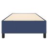 vidaXL Boxspringbettgestell Blau 90x200 cm Stoff