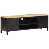 vidaXL TV-Schrank 120x30x40 cm Raues Mango-Massivholz