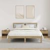 vidaXL Bettschrank 2 pcs Artisan-Eiche 40 x 39 x 40 cm Holzwerkstoff