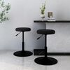 vidaXL Esszimmerst&uuml;hle 2 Stk. Schwarz Samt