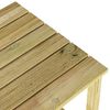 vidaXL Tisch Natur 40 x 40 x 36 cm Impr&auml;gniertes Kiefernholz