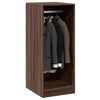 vidaXL Kleiderschrank Braun Eichen-Optik 48x41x102 cm Holzwerkstoff