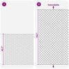vidaXL Kettenzaun Gr&uuml;n 2 x 20 m Stahl
