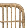vidaXL 9-tlg. Garten-Essgruppe Poly Rattan und Glas