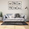 vidaXL Teppich Shaggy Hochflor Modern Anthrazit 120x170 cm