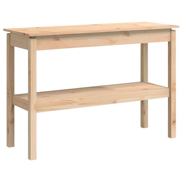 vidaXL Konsolentisch 110x40x75 cm Massivholz Kiefer