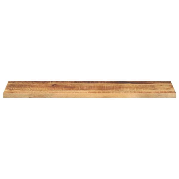 vidaXL Tischplatte 110x30x2,5 cm Rechteckig Raues Massivholz Mango