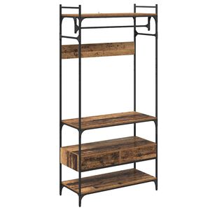 vidaXL Kleiderschrank Altholz 89 x 39 x 184.5 cm Holzwerkstoff