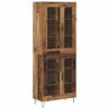 vidaXL Highboard Altholz 69,5 x 34 x 180 cm Holzwerkstoff