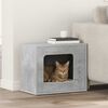 vidaXL Katzenhaus Beton 51 x 30 x 42,5 cm Holzwerkstoff