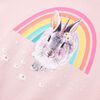 Kinder-Sweatshirt Hellrosa 116