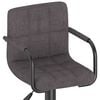 vidaXL Barhocker Taupe Stoff