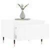 vidaXL Couchtische 2 Stk. Wei&szlig; 50x46x35 cm Holzwerkstoff