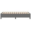 vidaXL Plattformbettgestell Hellgrau 80 x 200 cm Stoff