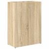 vidaXL Sonnenschirmhalter Sonoma-Eiche 40 x 20 x 55,5 cm Holzwerkstoff