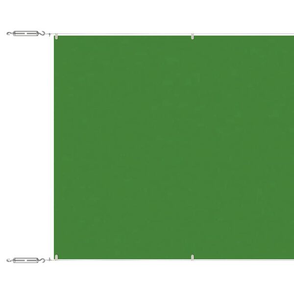 vidaXL Senkrechtmarkise Hellgr&uuml;n 60x1000 cm Oxford-Gewebe