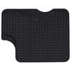 vidaXL Autofu&szlig;matte 4 pcs Schwarz Geeignet f&uuml;r DACIA DUSTER 2010-2017