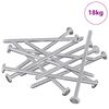 vidaXL Schraube 800 stk. Silber M6 x 120 mm Stahl