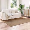 vidaXL Bereichsteppiche Quadratisch HUARTE Natur 200 x 200 cm