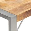 vidaXL Esstisch 140x70x75 cm Raues Mango-Massivholz