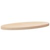 vidaXL Tischplatte 60x30x2,5 cm Massivholz Kiefer Oval