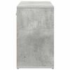 vidaXL Schuhschrank mit Regal Betongrau 103 x 30 x 51 cm Holzwerkstoff