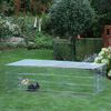 Kerbl Freilaufgehege Kleintiere mit Ausbruchsperre 230x115x70 cm Chrom
