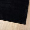 vidaXL Teppich OVIEDO Kurzflor Schwarz 200x200 cm