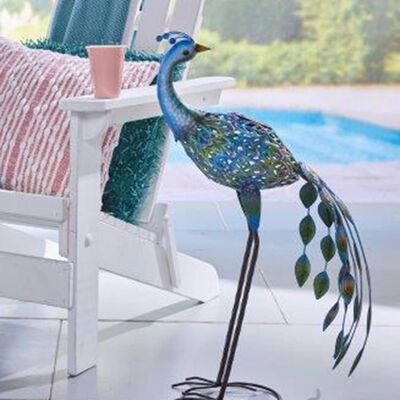 Luxform Solar-LED-Gartenleuchte Peacock