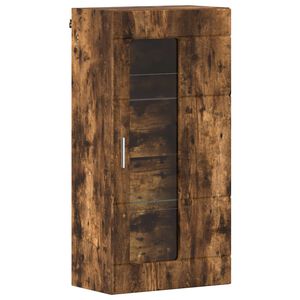 vidaXL Holzschrank Ger&auml;ucherte Eiche Holzwerkstoff