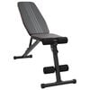 vidaXL Hantelbank Schwarz 131 x 41 x 110 cm Pulverbeschichteter Stahl