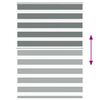 vidaXL Doppelrollo Dunkelgrau 115x100 cm Stoffbreite 110,9 cm Polyester