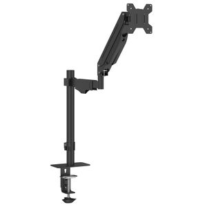 vidaXL Monitorarm Einzeln f&uuml;r Max 27 Zoll Gasfeder 10 kg