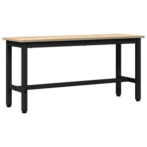 vidaXL Esstischbank Sonoma-Eiche 100 x 32,5 x 48,5 cm