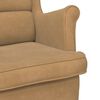 vidaXL Sessel Braun Samt
